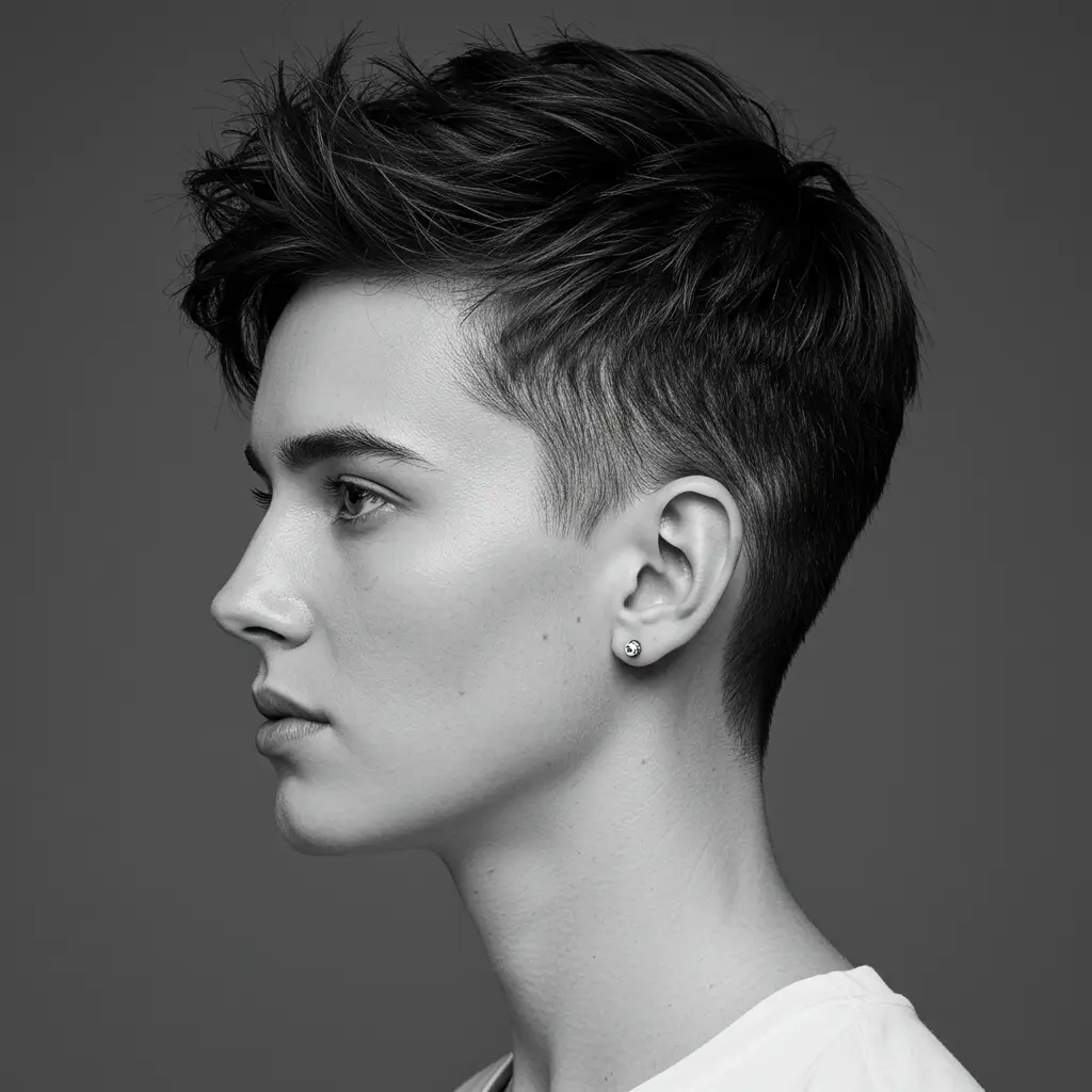 Short Hair with Undercut