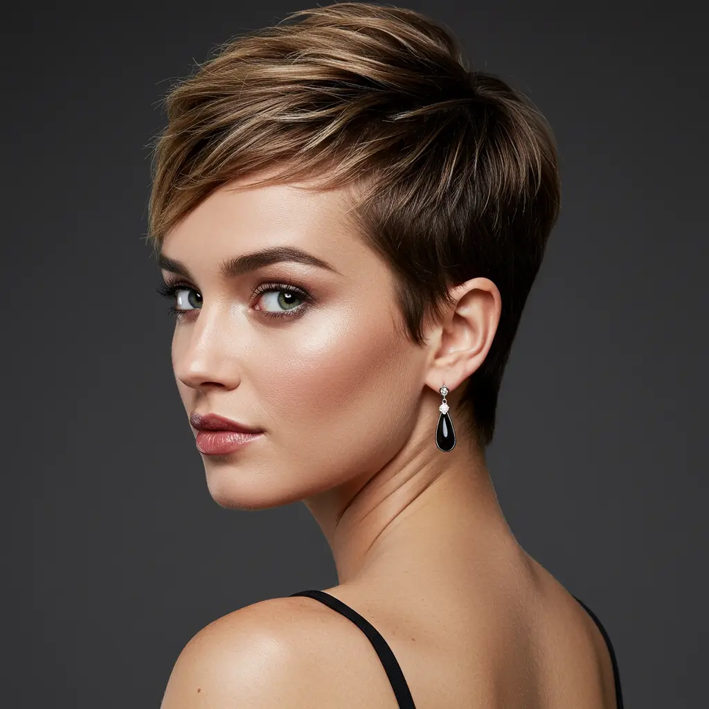 Short Hairstyles for a Party