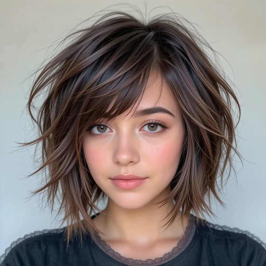 Short Layered Shag