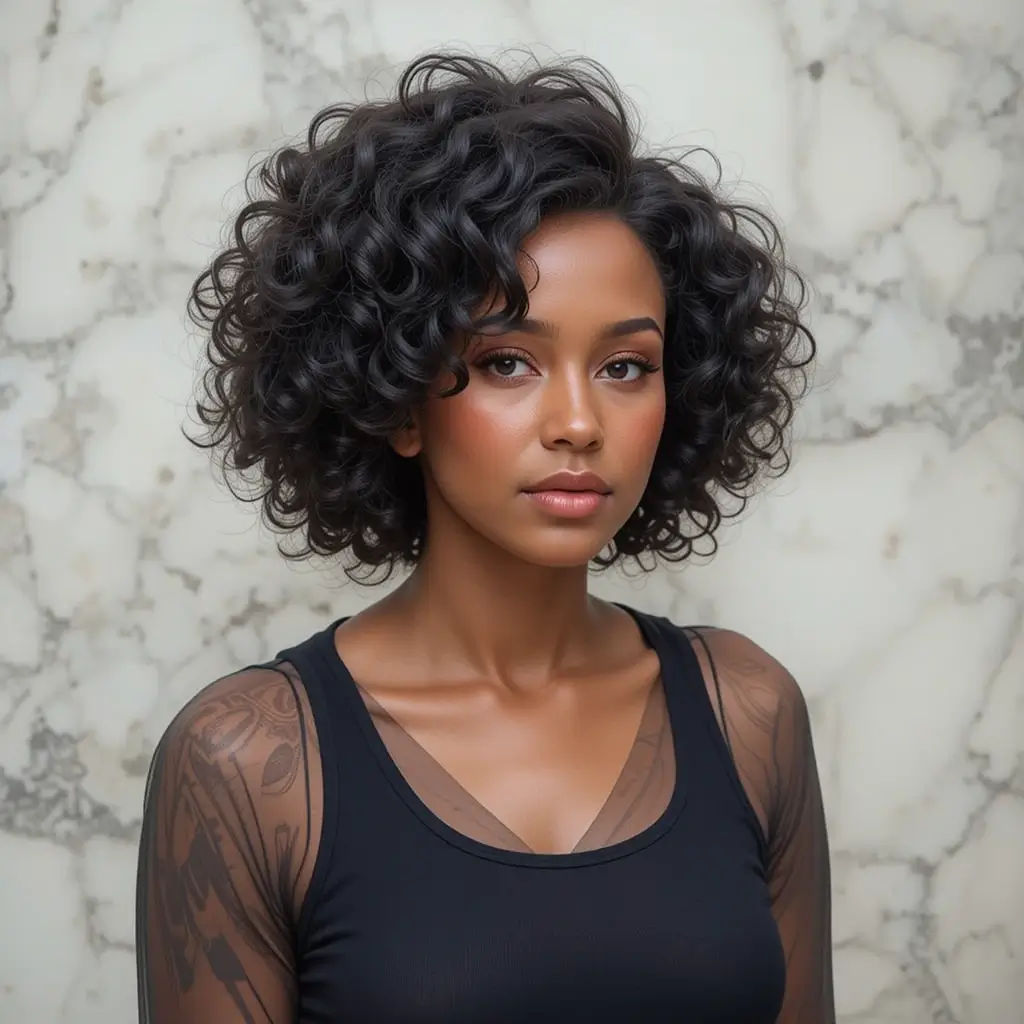 Short Loose Curls