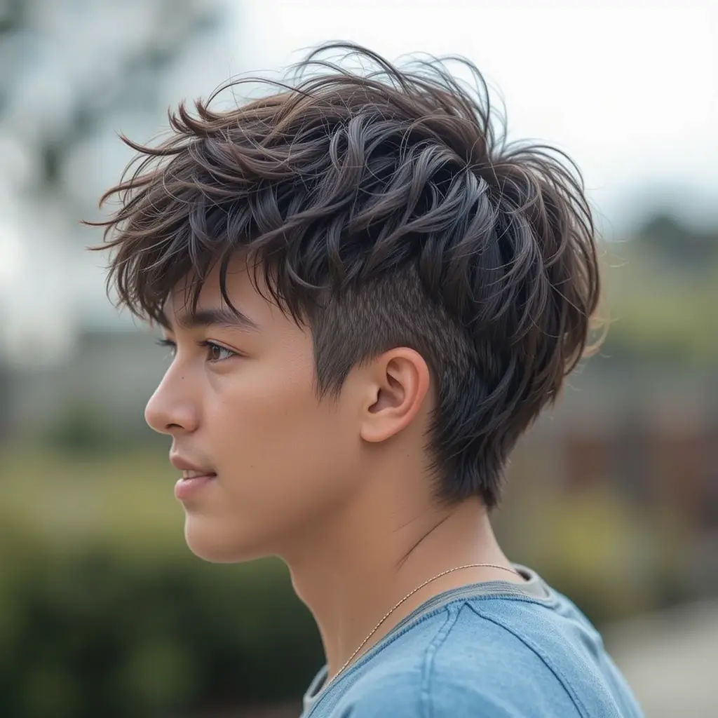 Short Messy Crop