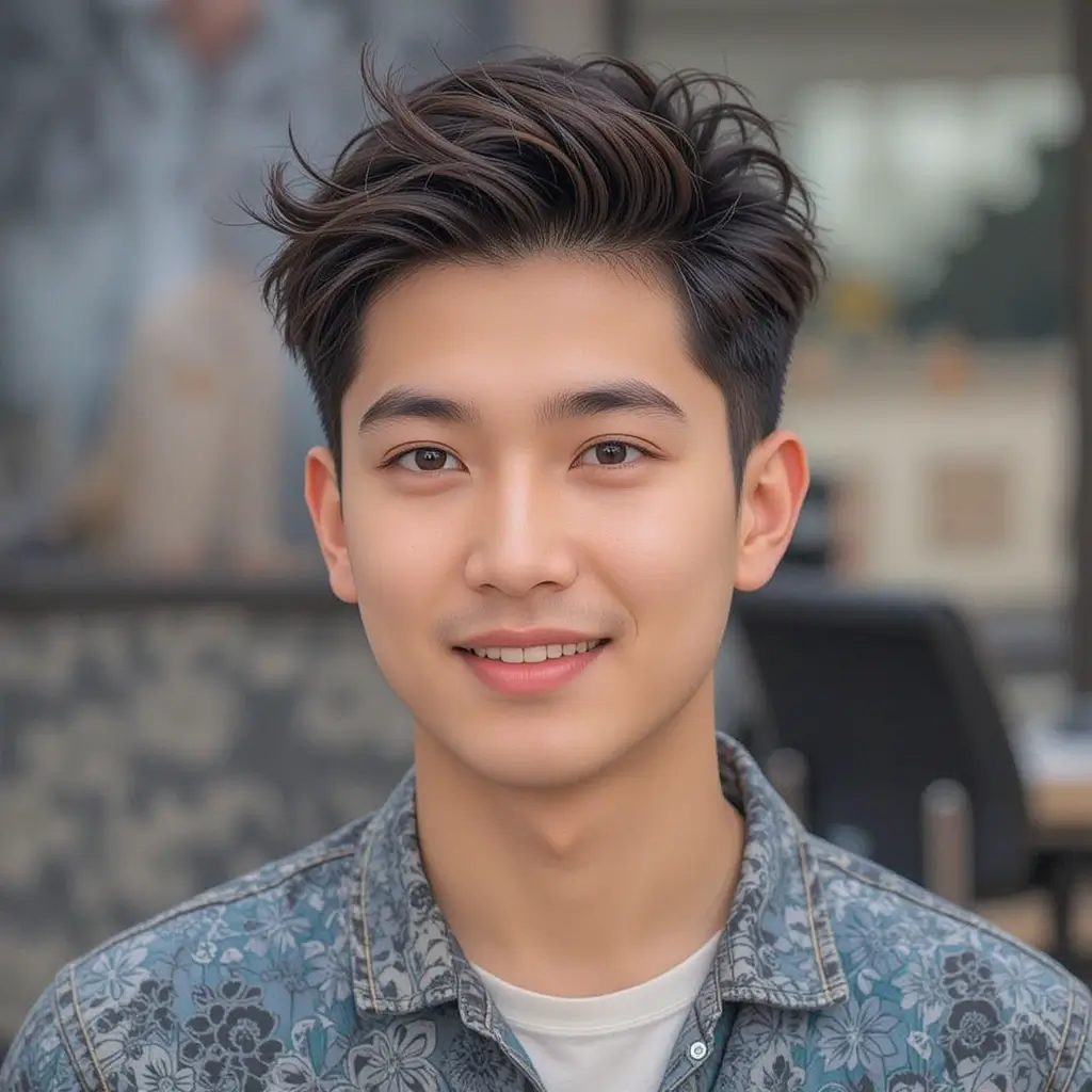 Short Messy Quiff