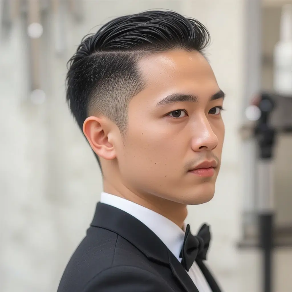 Short Slick Back
