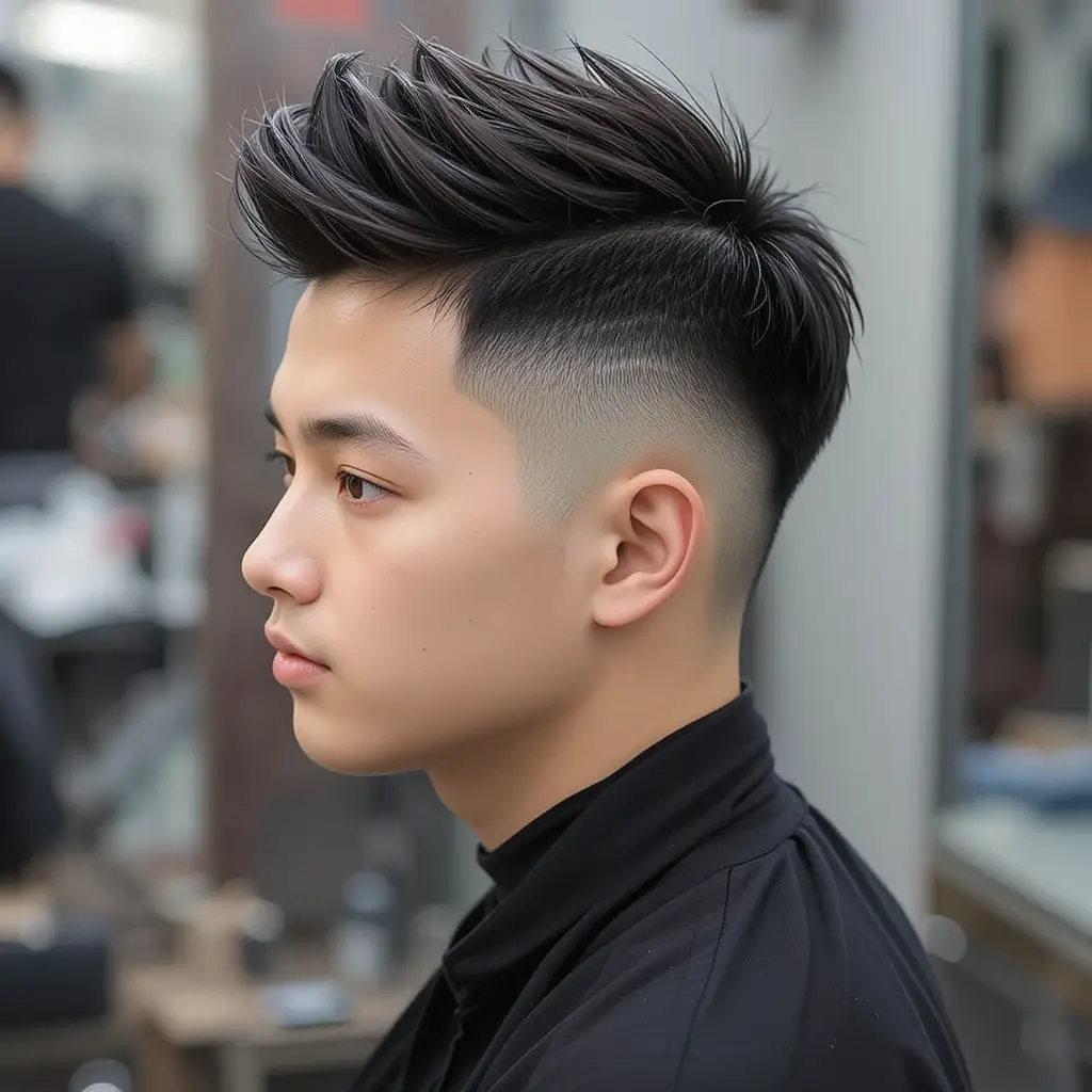 Short Spiked Fringe
