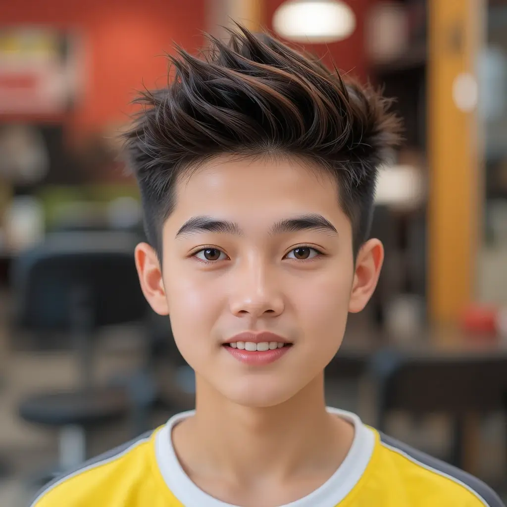 Short Spiky Hair