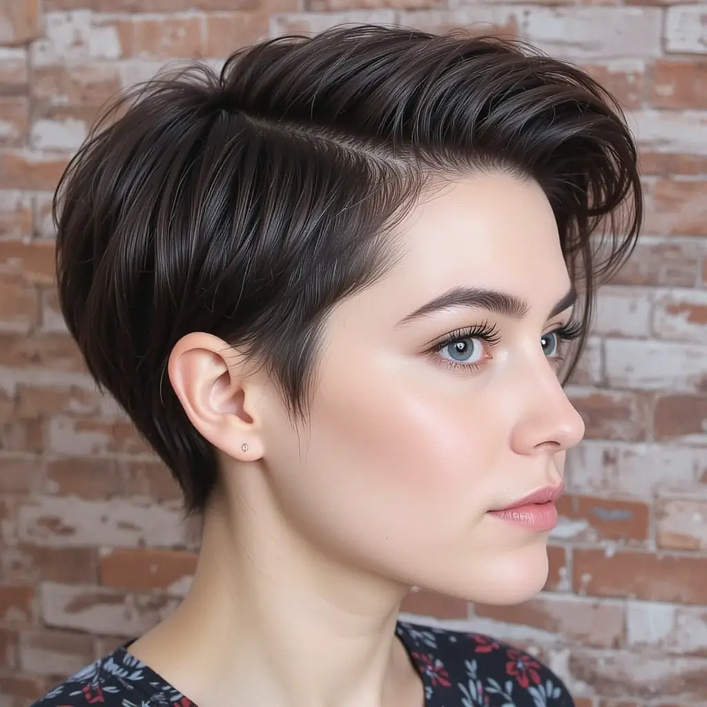 Short Tapered Cut with Volume
