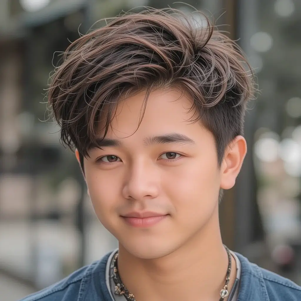 Short Tousled Hair