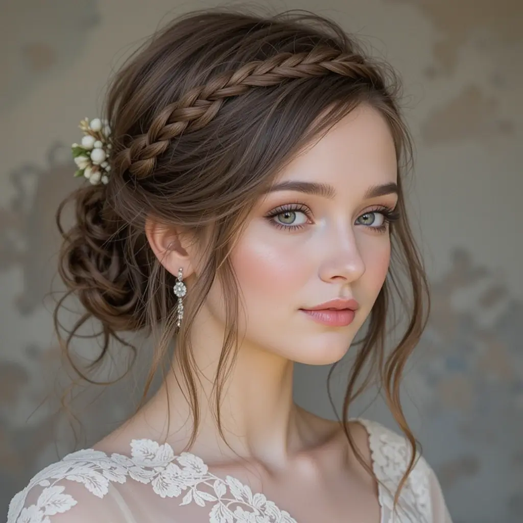 Side Braid Crown