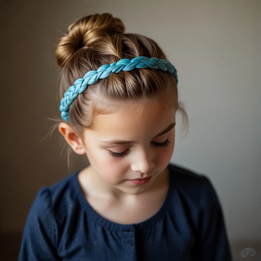 Side Braided Bun