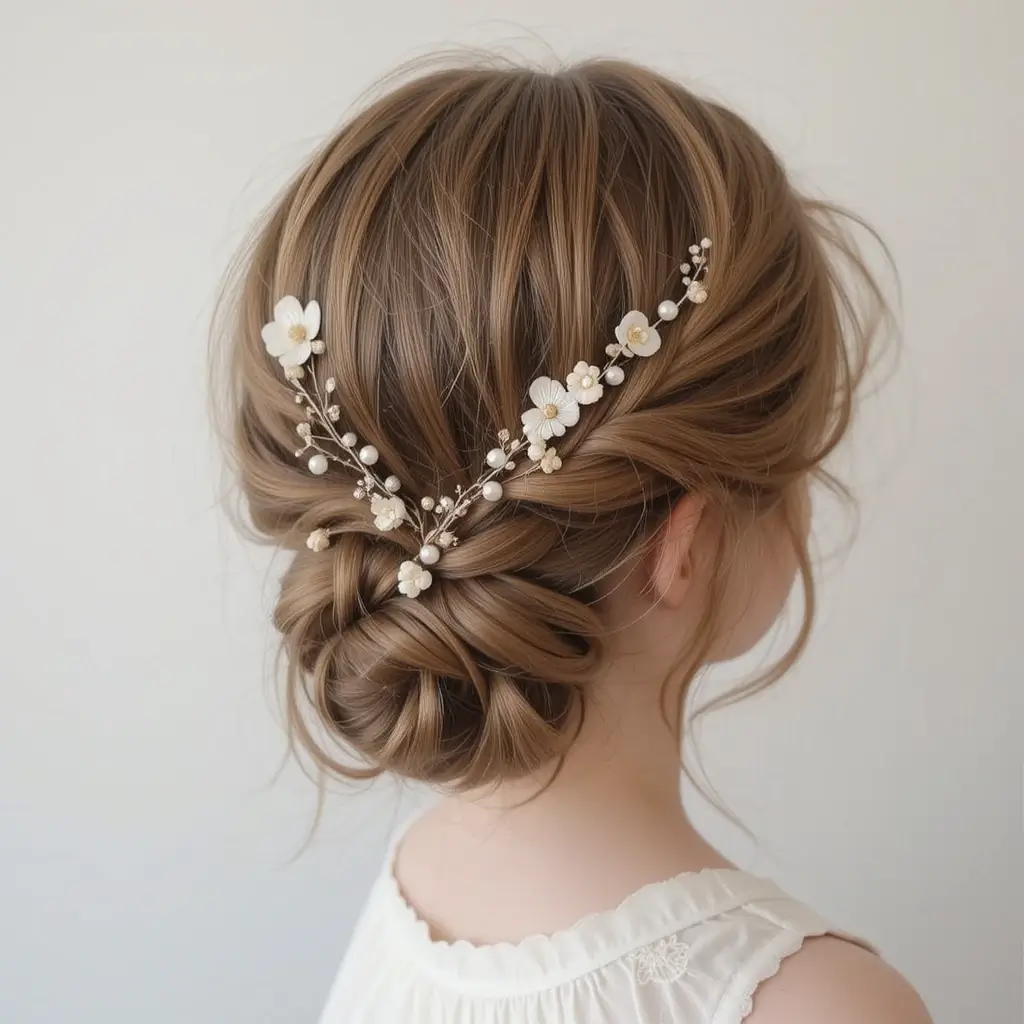 Side Bun with Twists