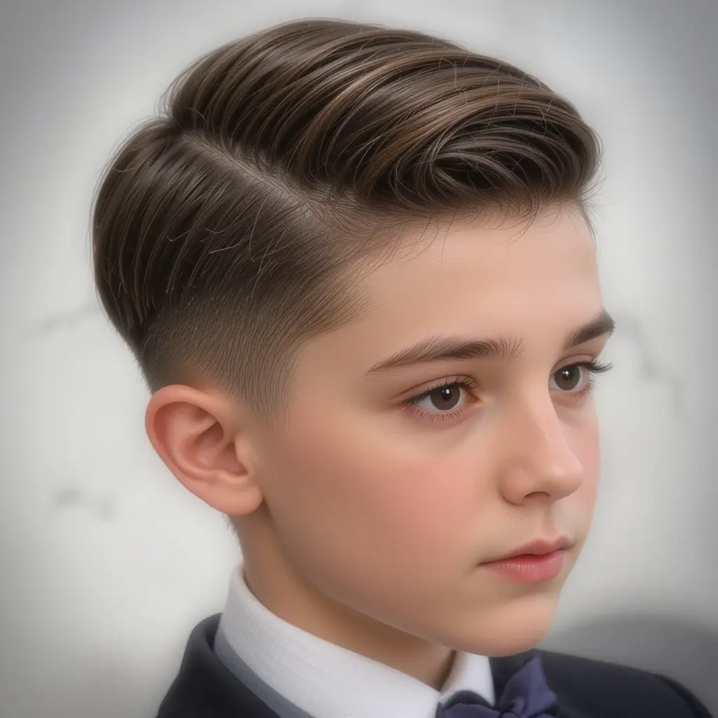 Side-Parted Comb Over