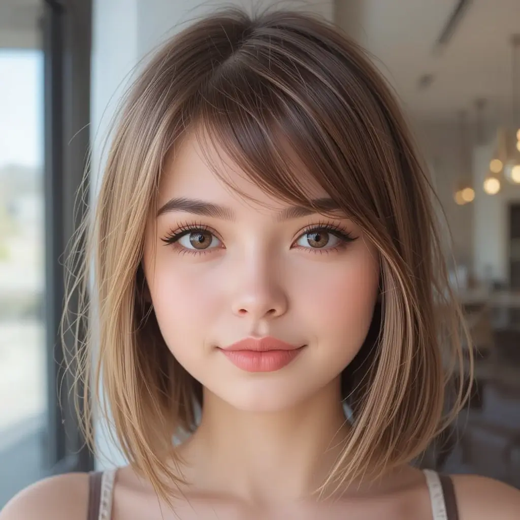Side Swept Bangs