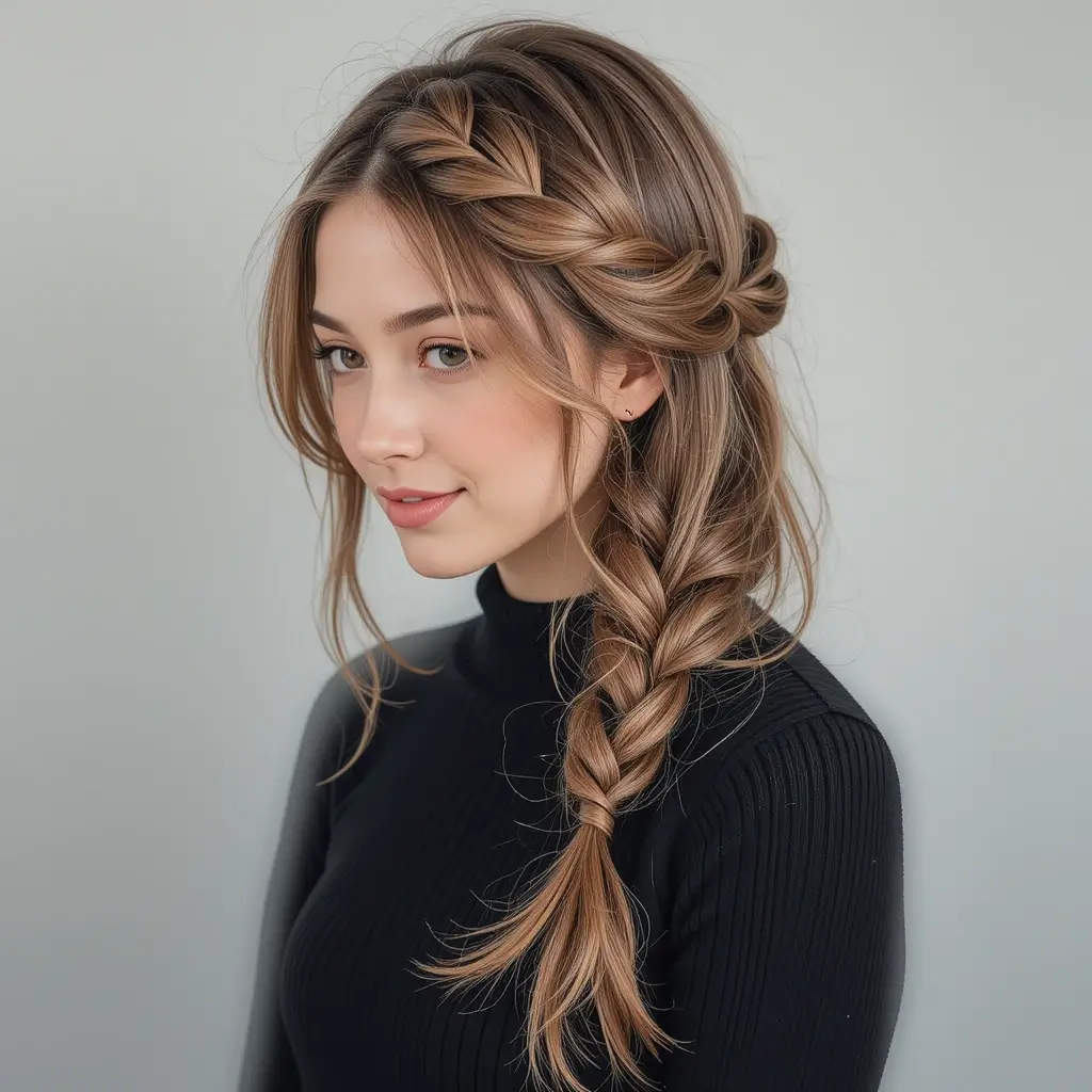 Side Swept Braid