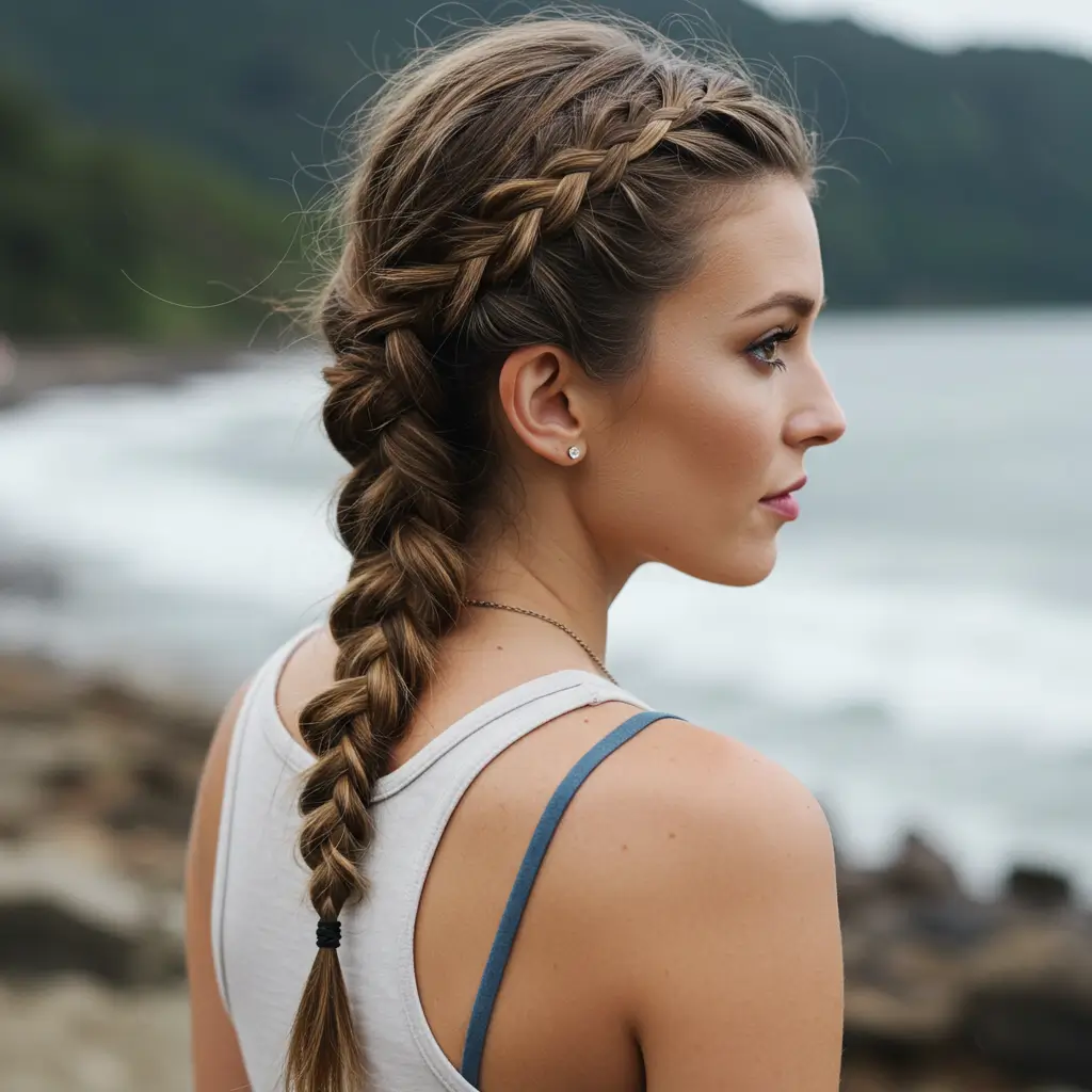 Side-Swept Braid