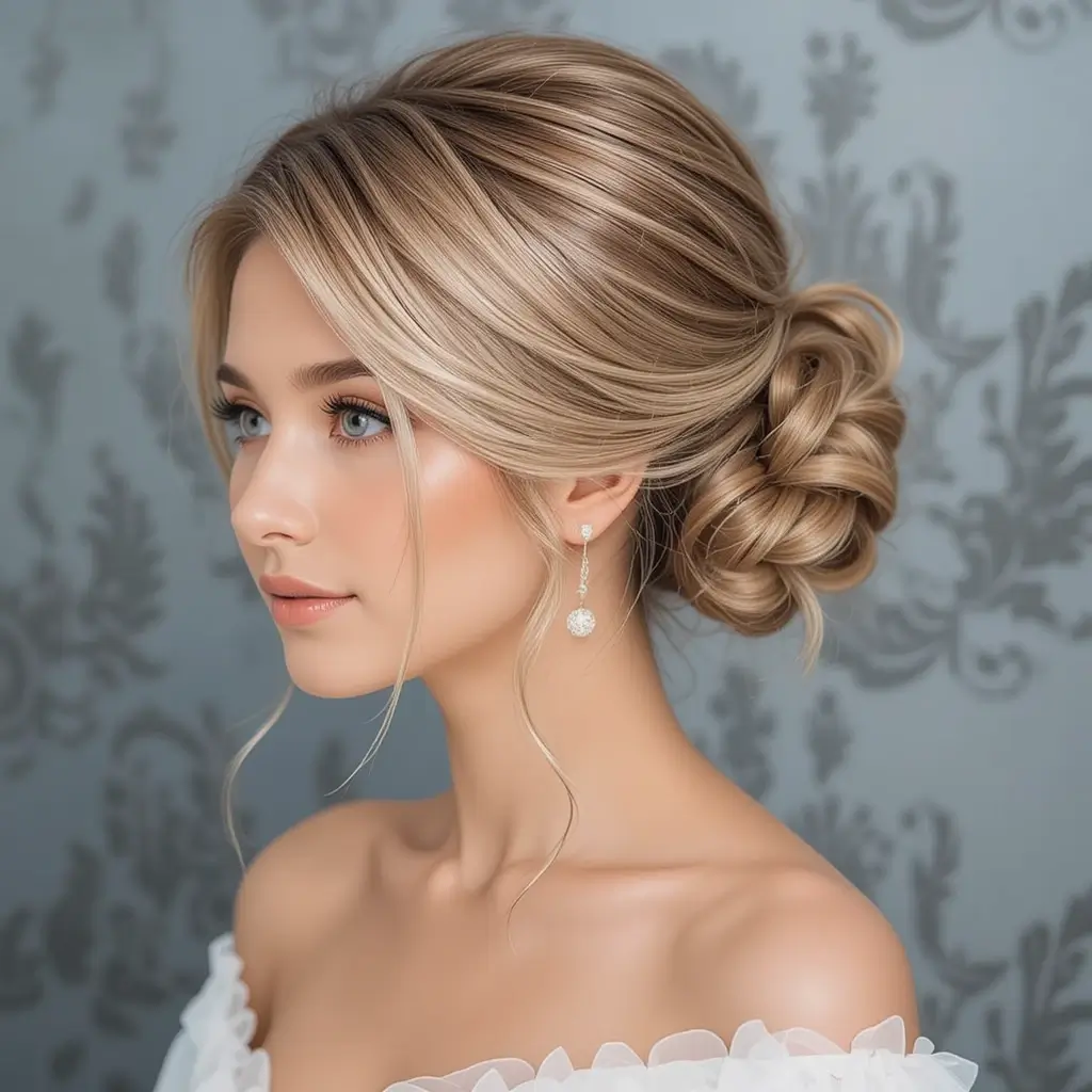 Side-Swept Chignon