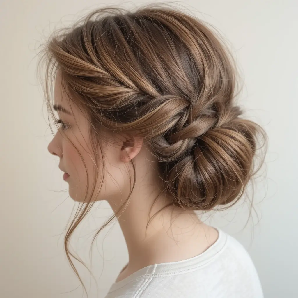 Side-Swept Loose Braid