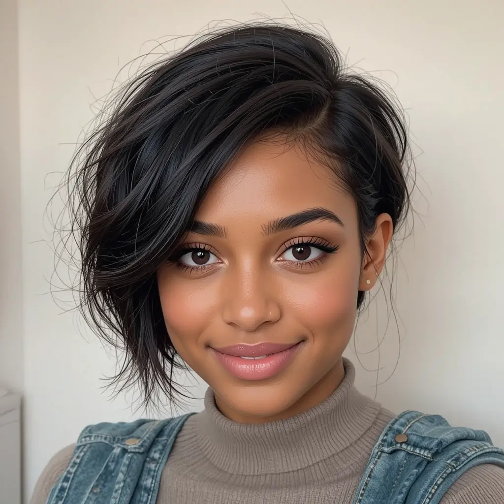Side Swept Pixie