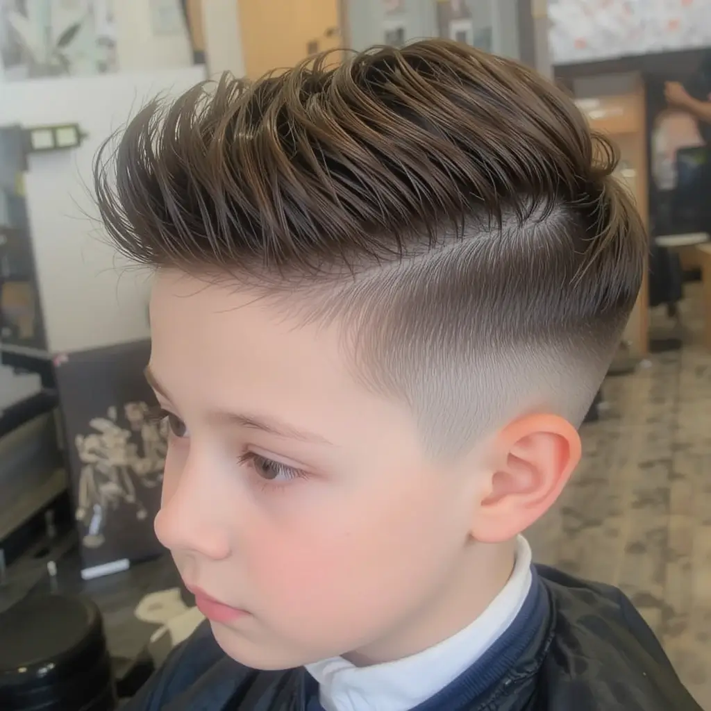 Side Swept Undercut