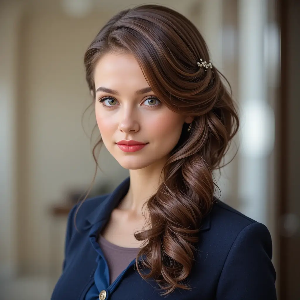 Side-Swept Waves with Pins