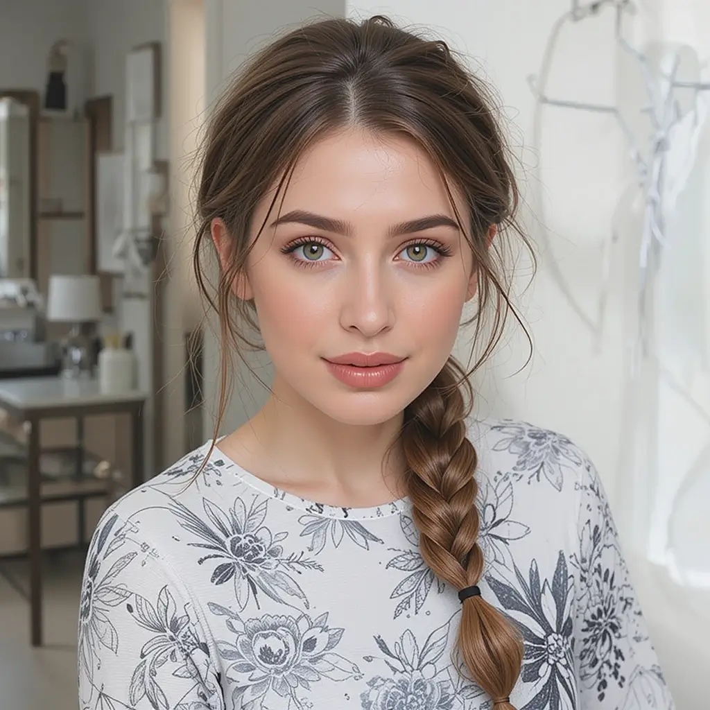 Simple Dutch Braid