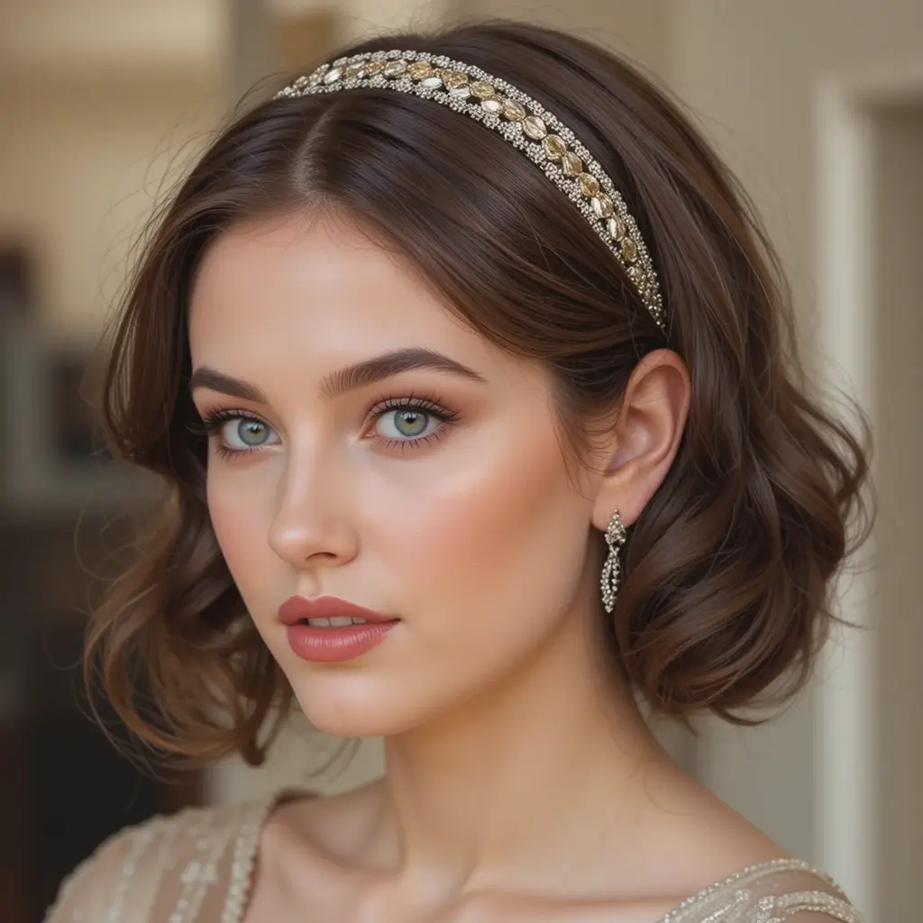 Sleek 1960s Mod-Inspired Waves