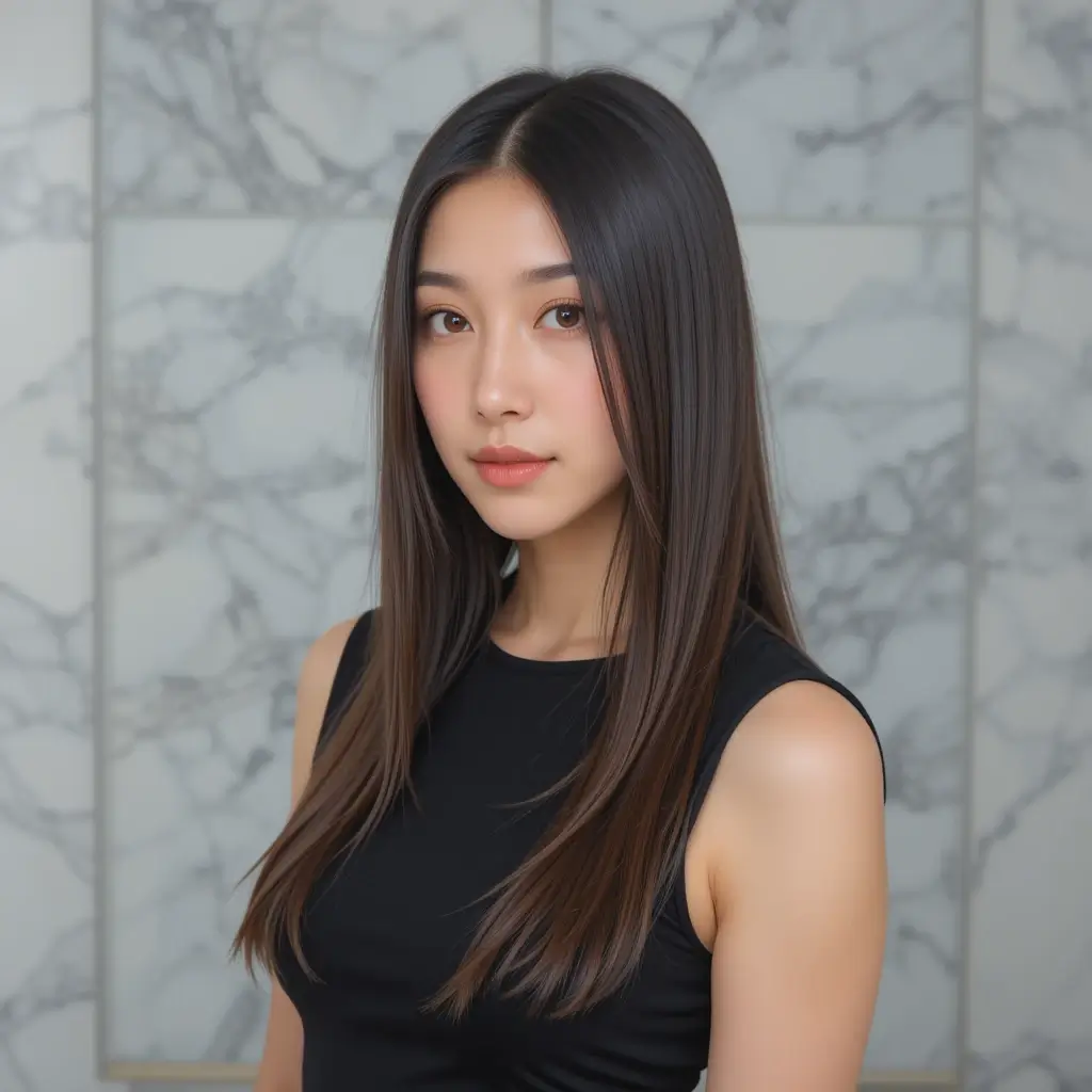 Sleek Center Part