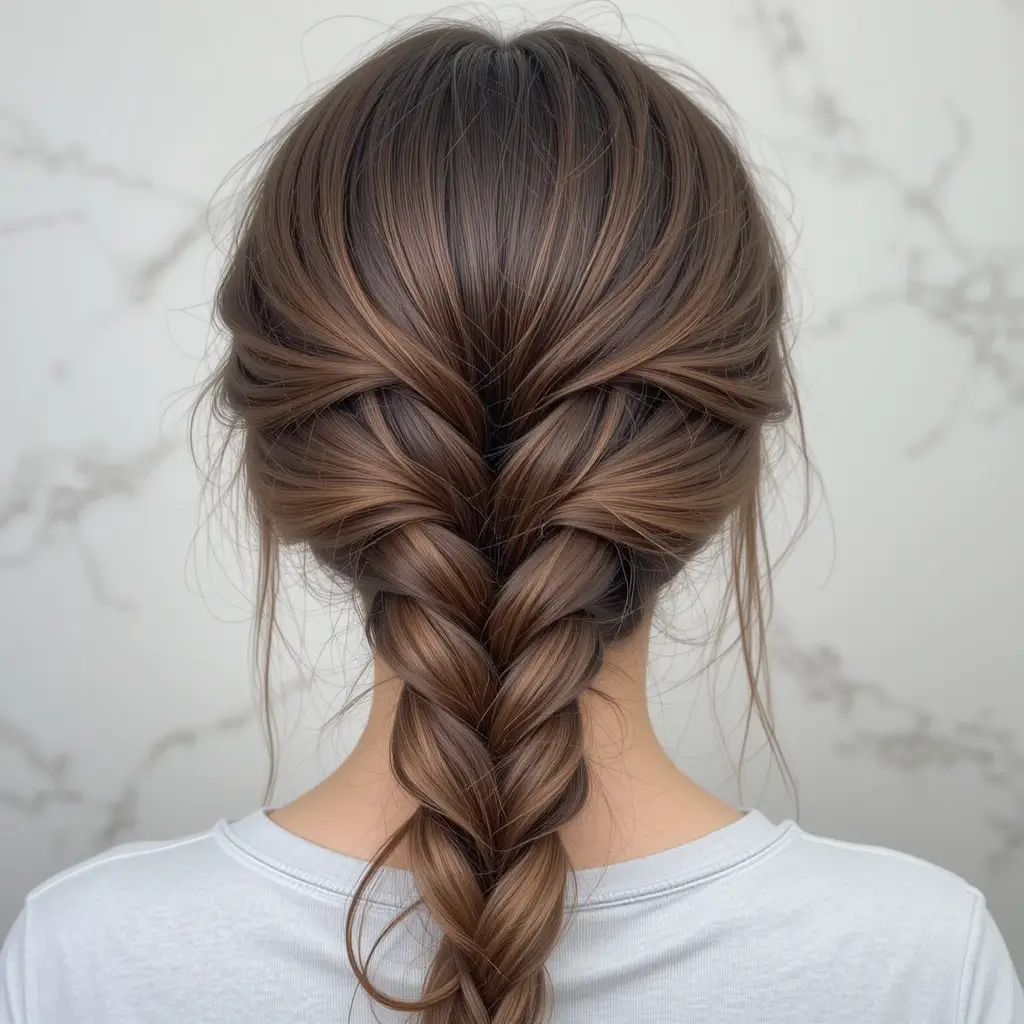 Sleek Fishtail Braid
