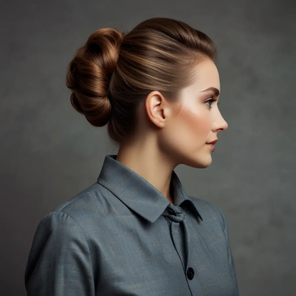 Sleek French Twist