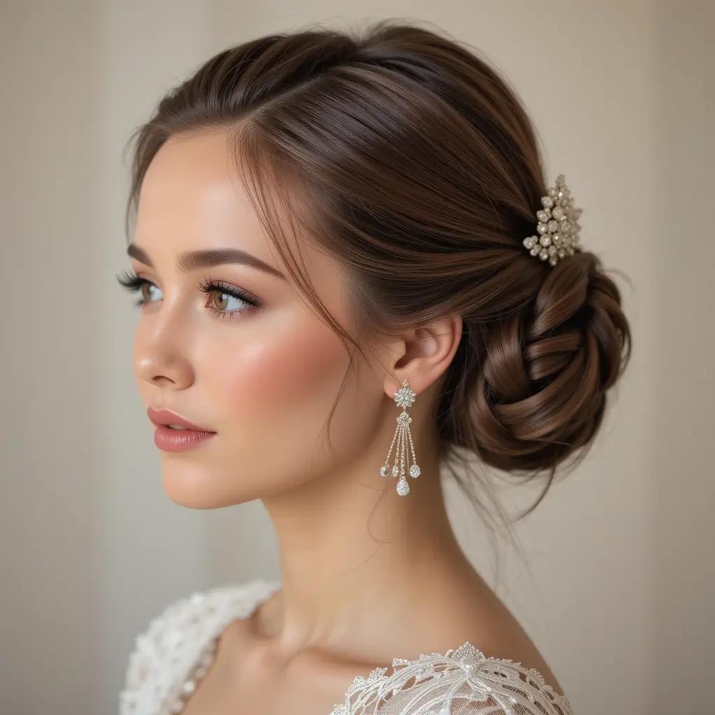 Sleek High Bun