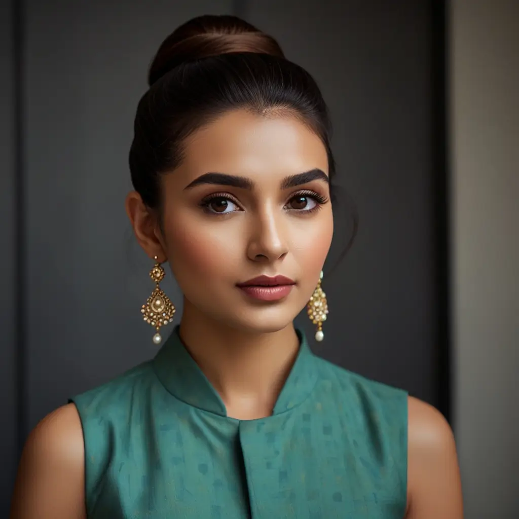 Sleek Low Bun