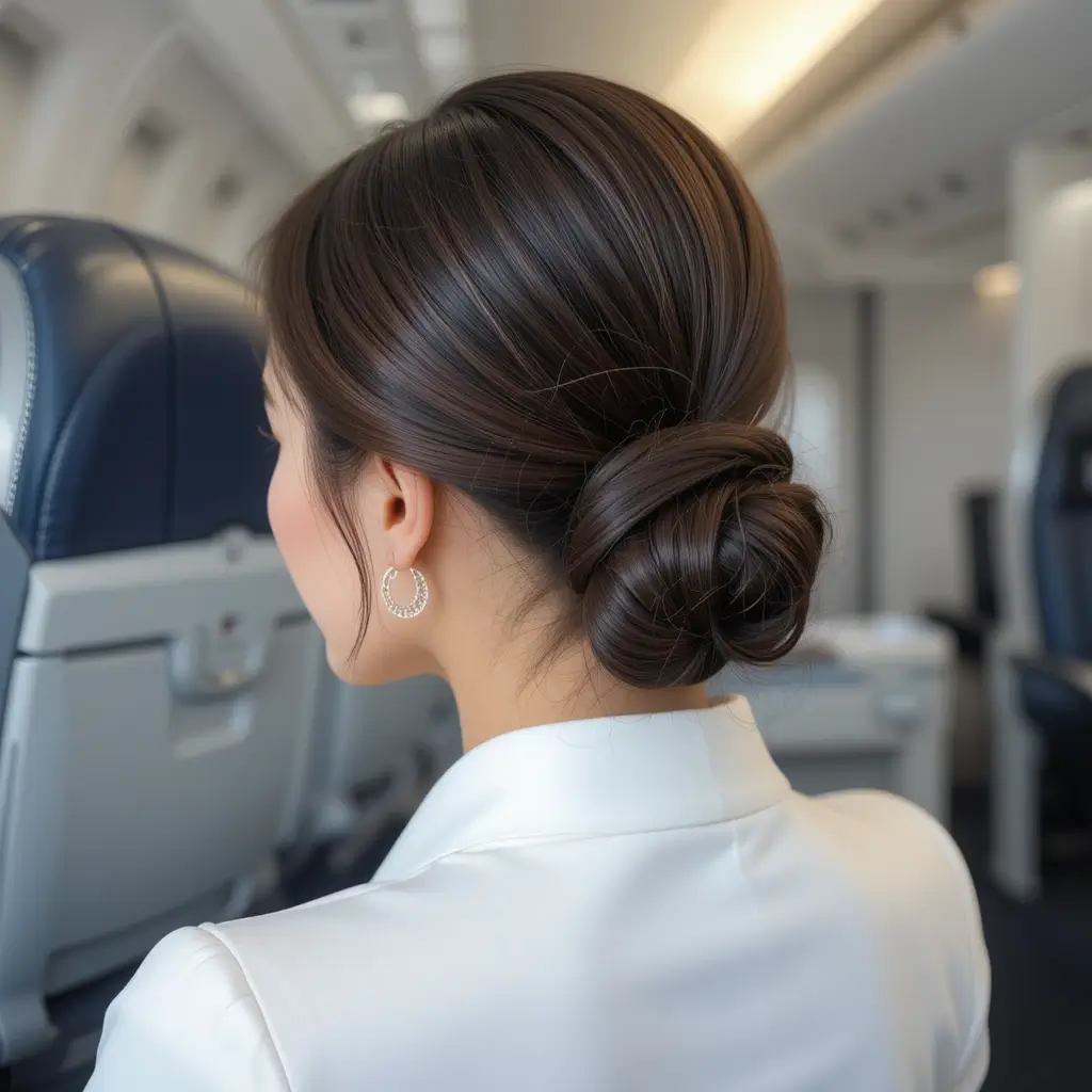 Sleek Low Bun