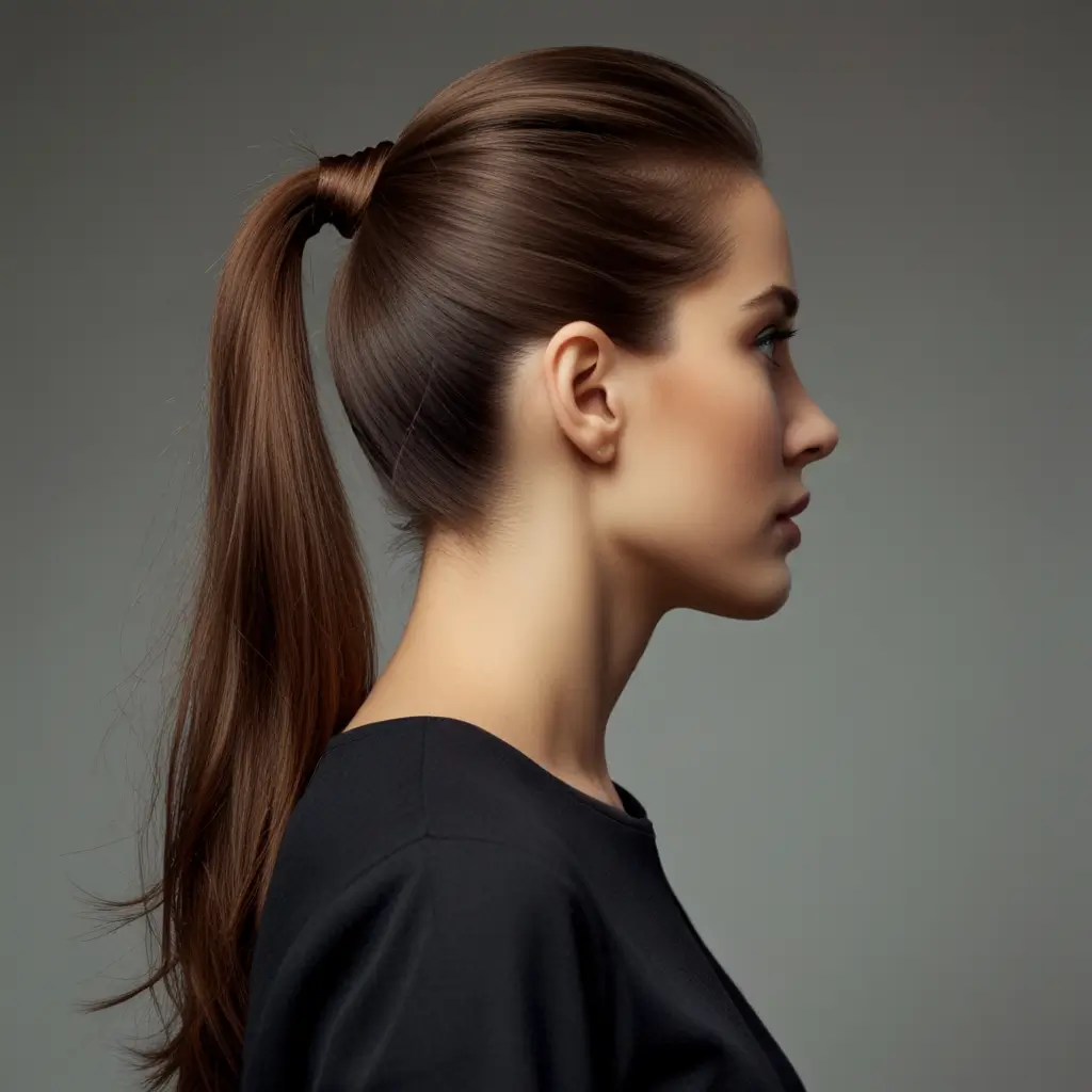 Sleek Ponytail