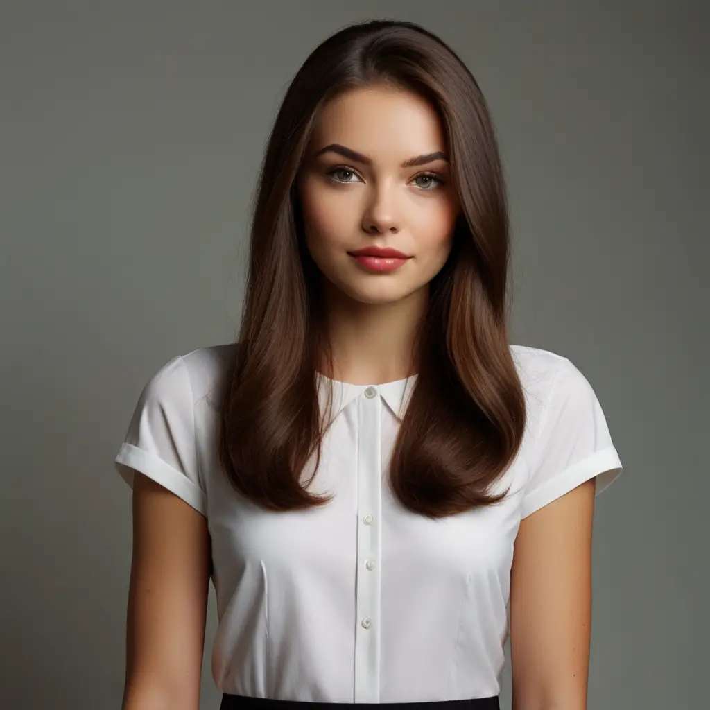 Sleek Side Part