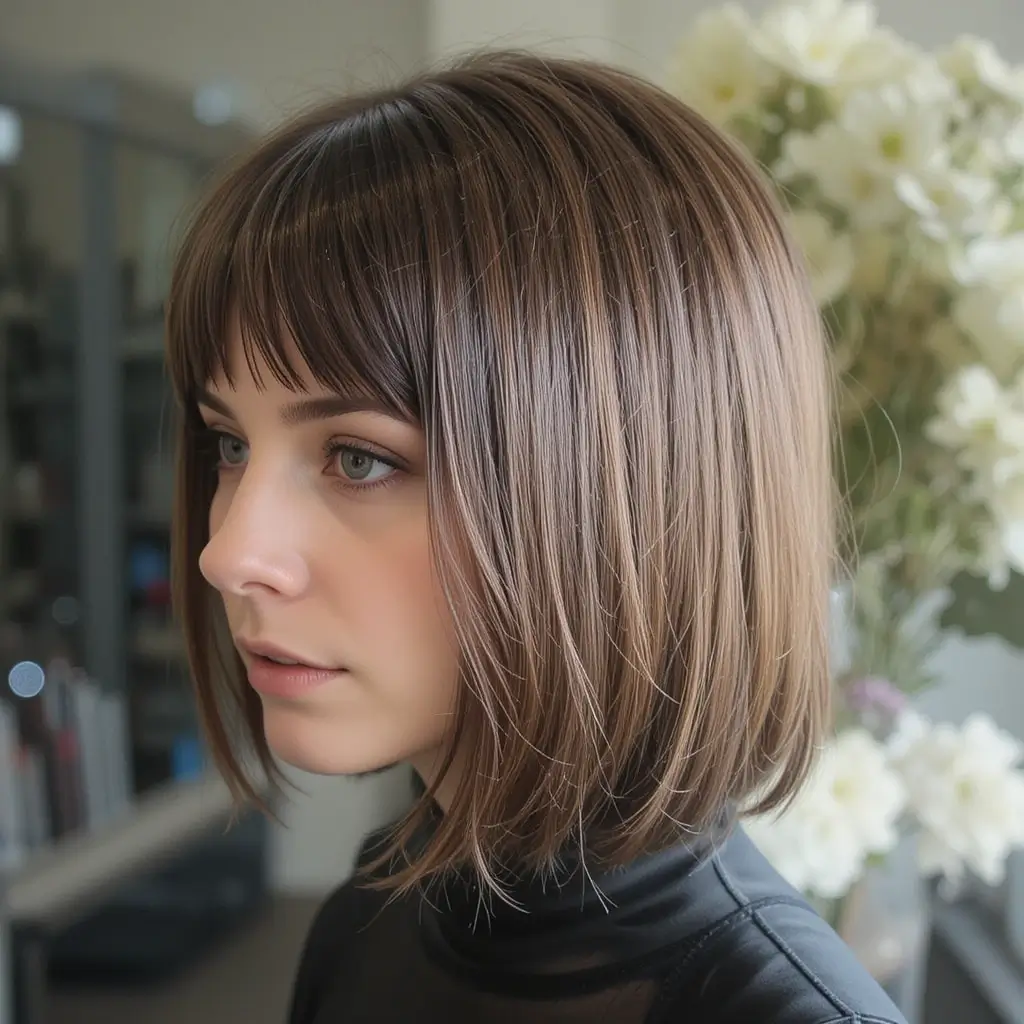 Sleek Straight Bob