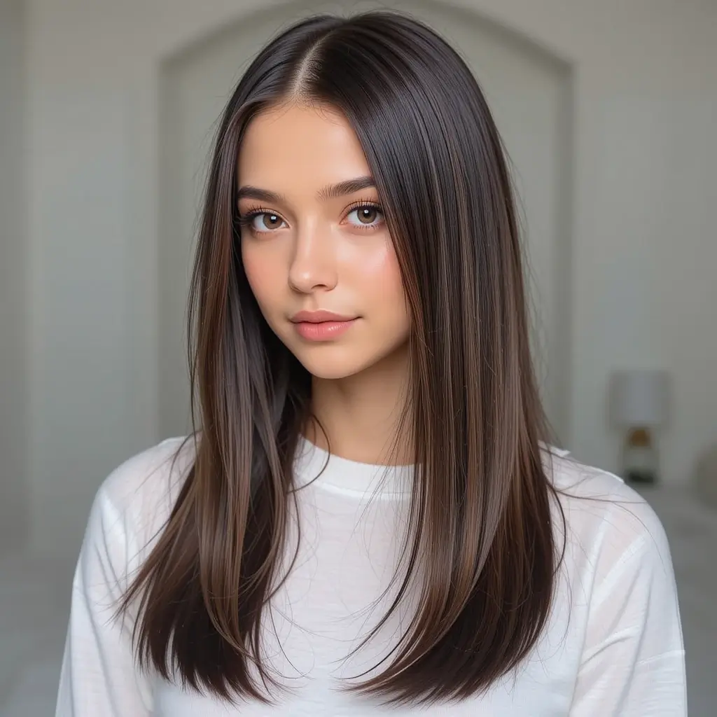 Sleek Straight Hair