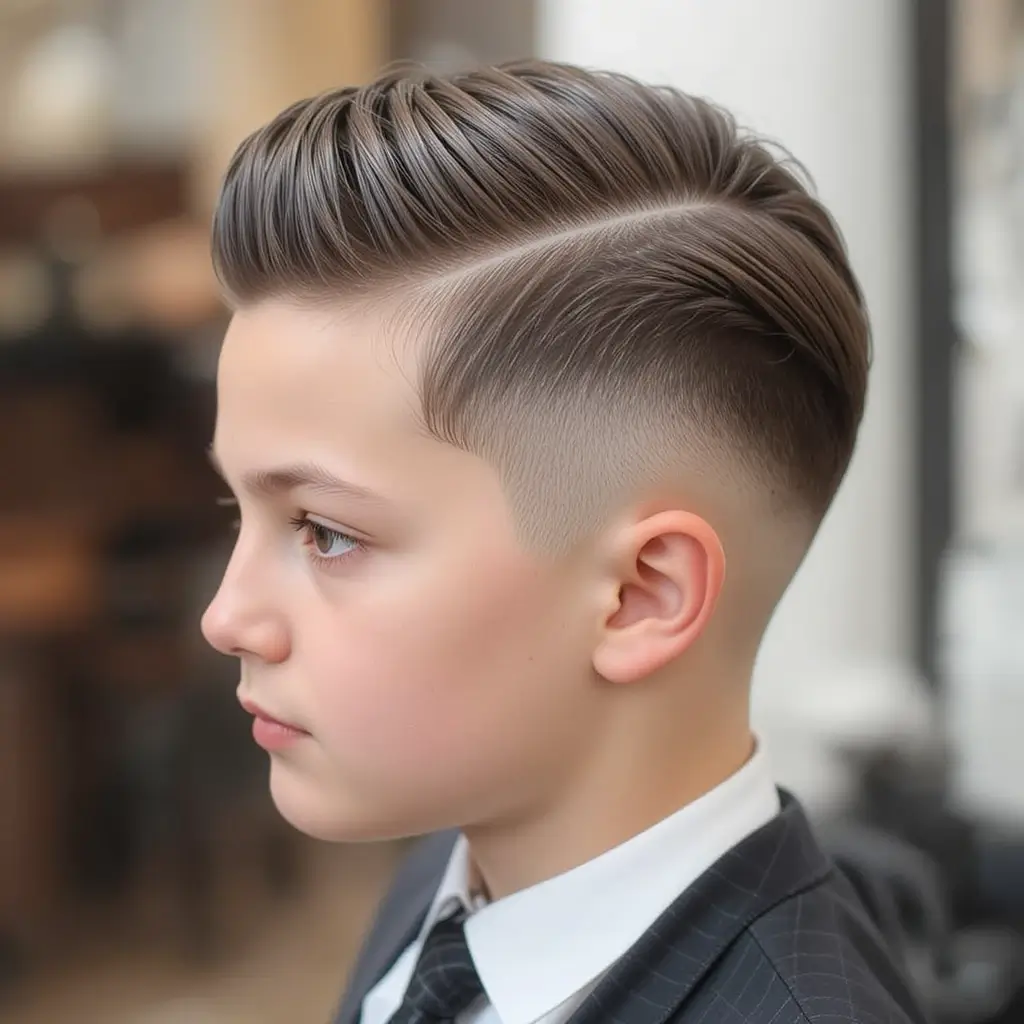 Slicked-Back Undercut