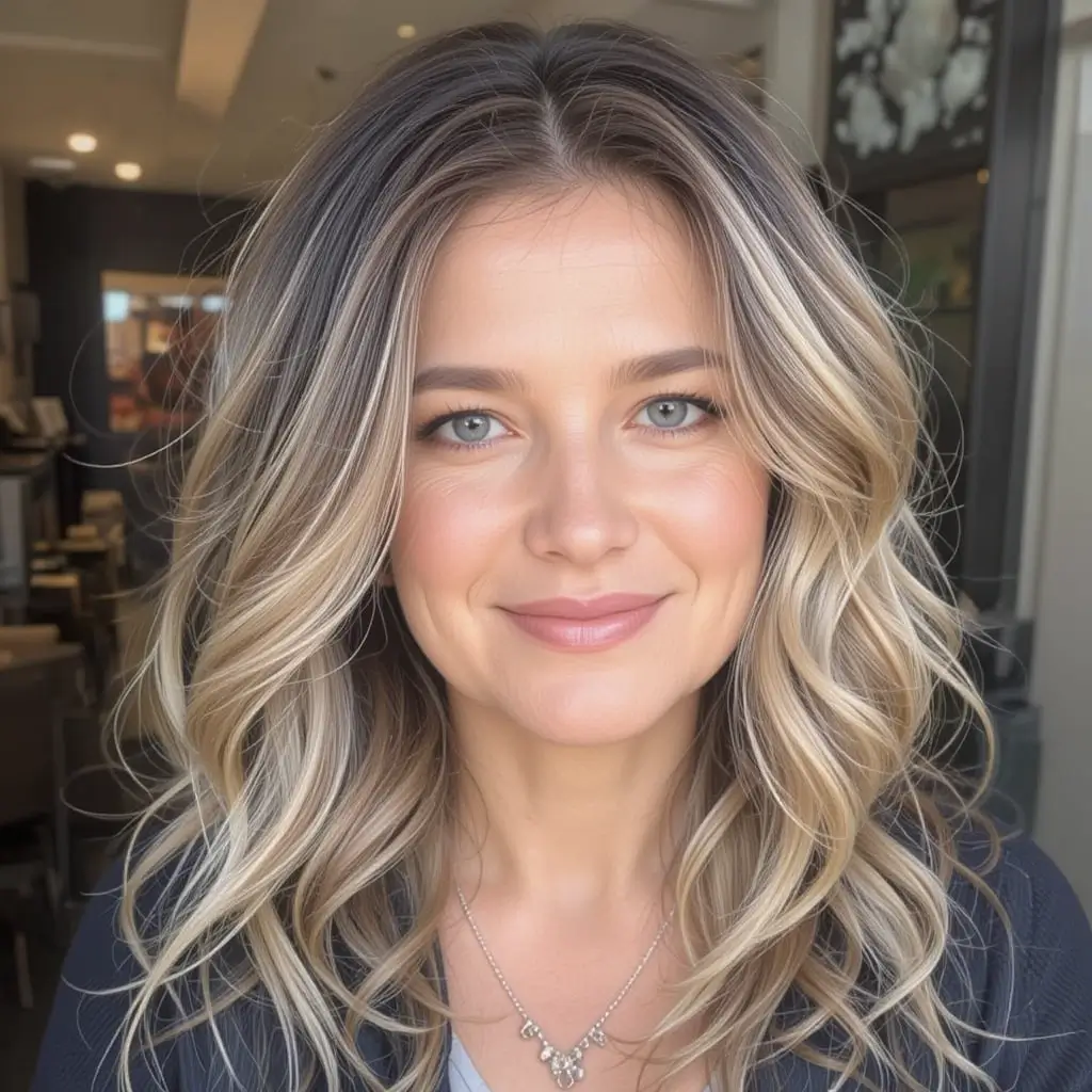 Soft Caramel Balayage