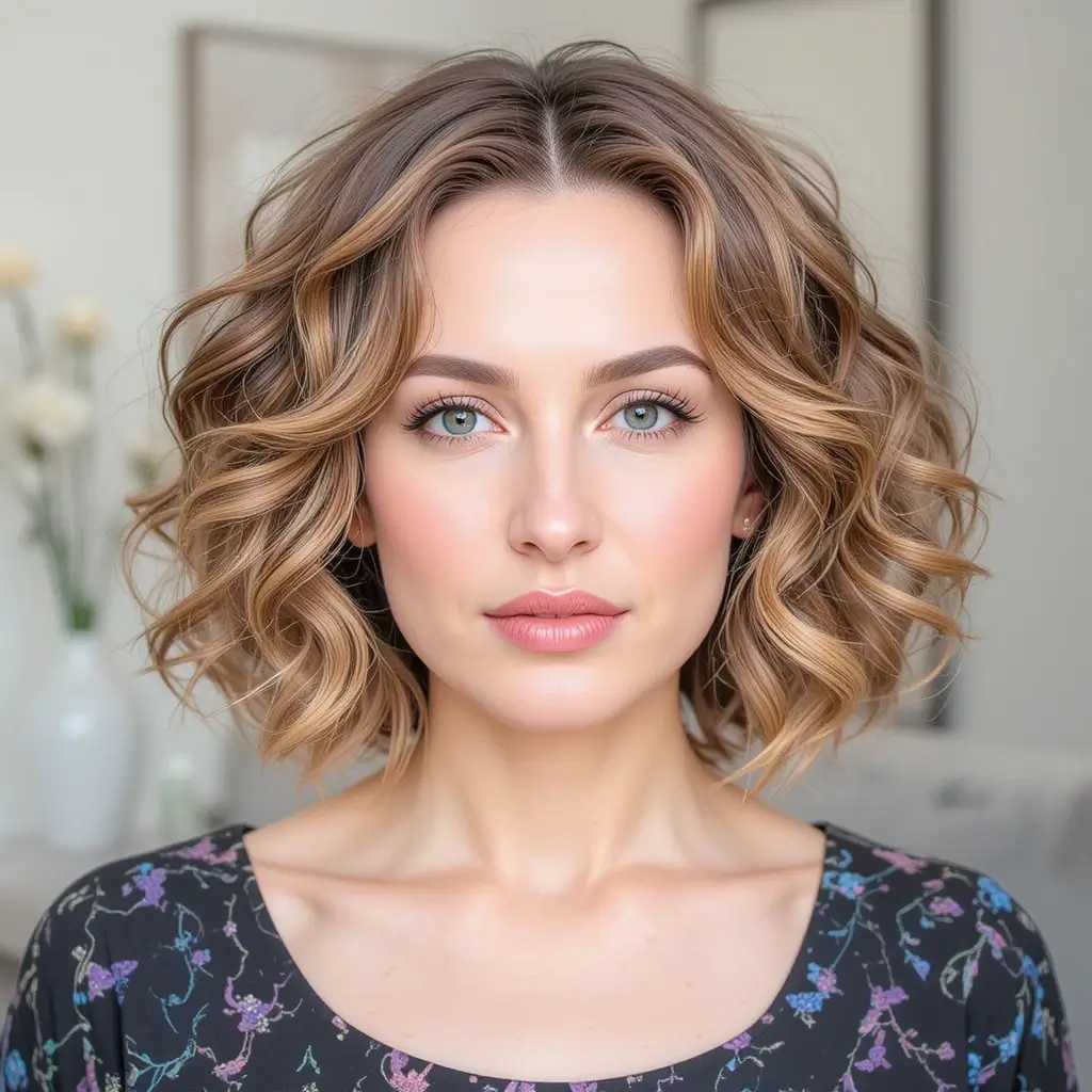 Soft Curls Bob