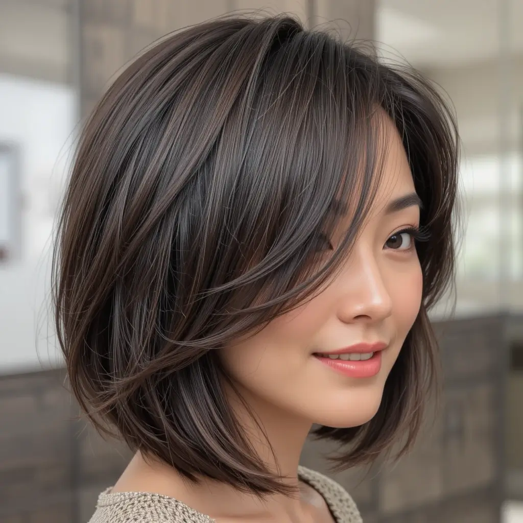 Soft Layered Bob