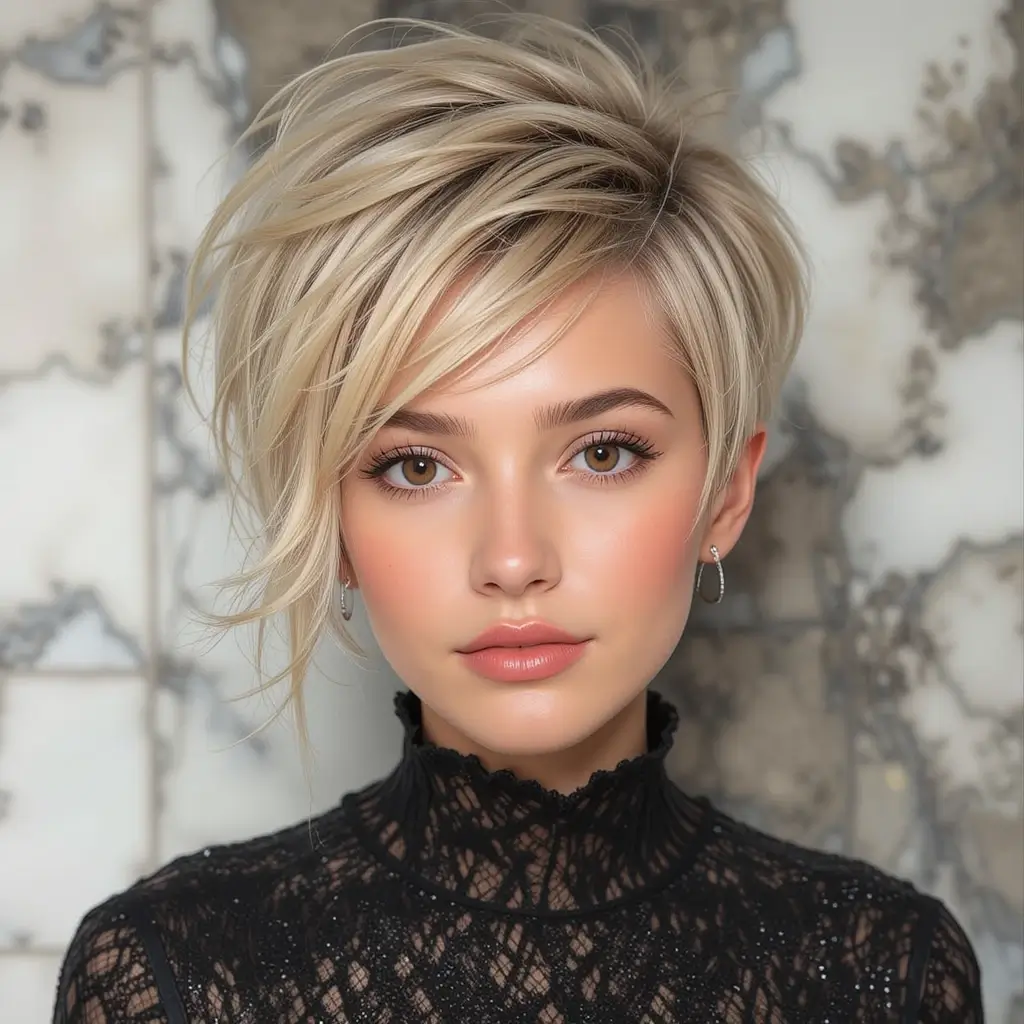 Soft Messy Pixie