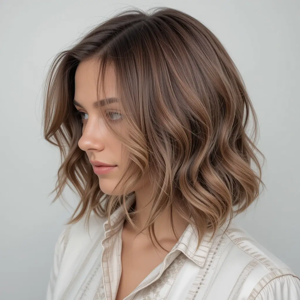 Soft Wavy Lob
