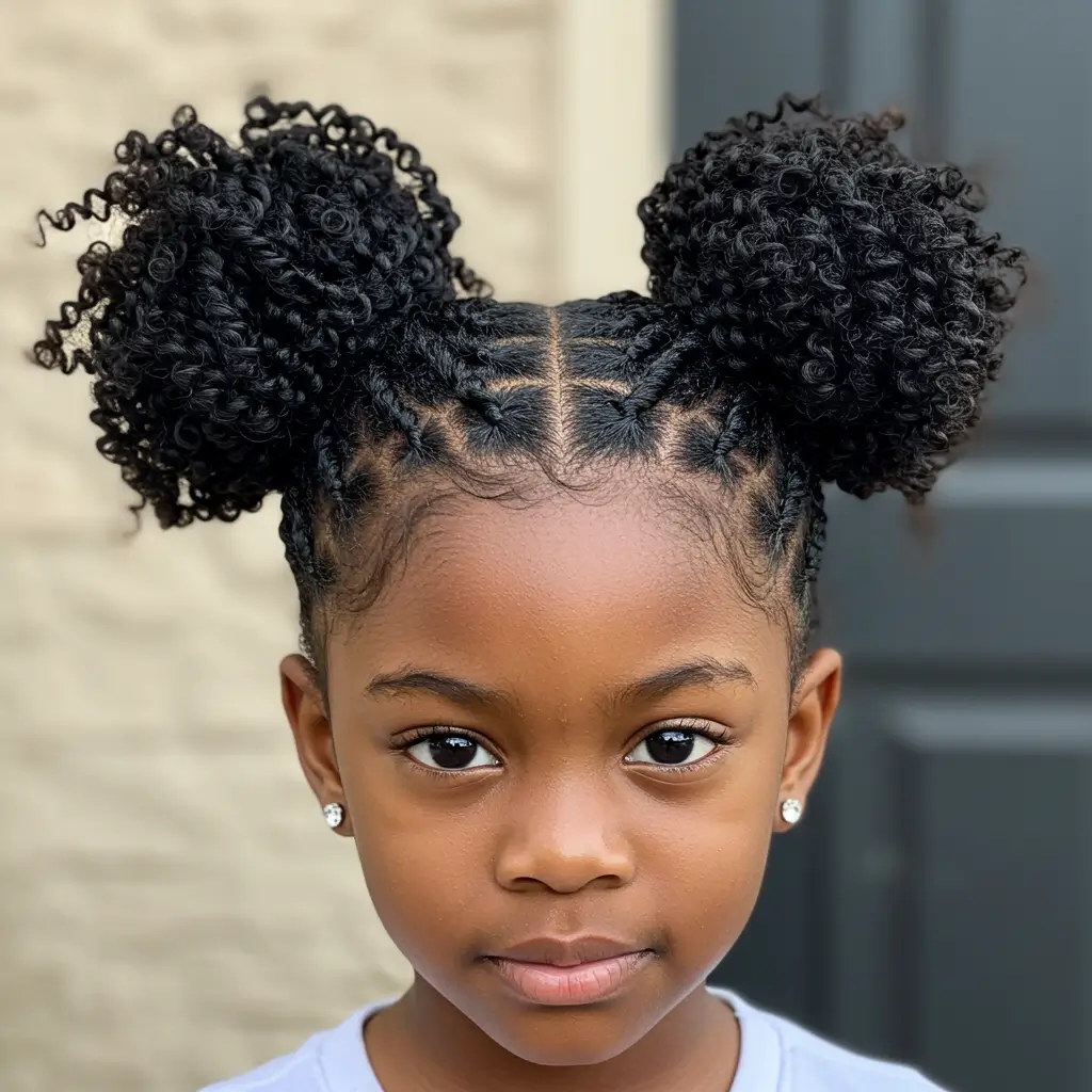 Space Buns with Twists