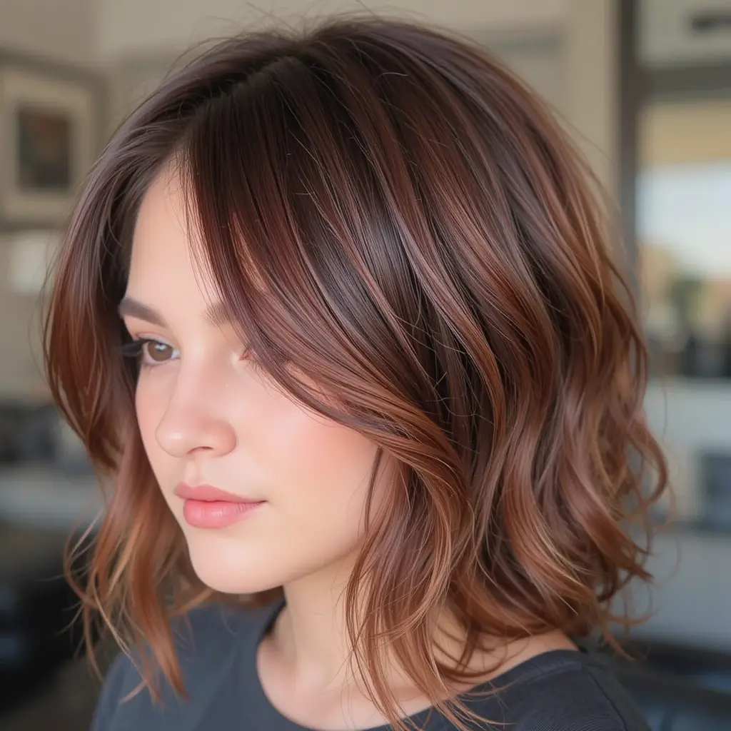 Spiced Chestnut Balayage