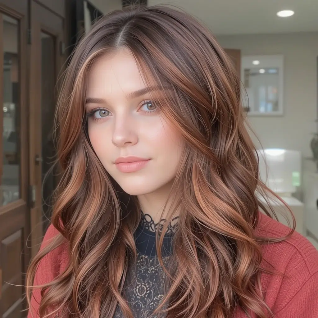 Subtle Auburn Highlights
