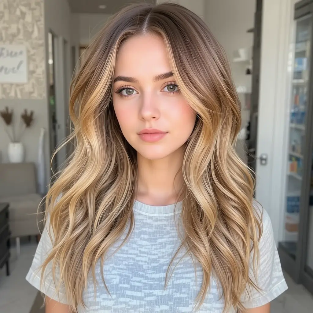 Sun Kissed Caramel Balayage