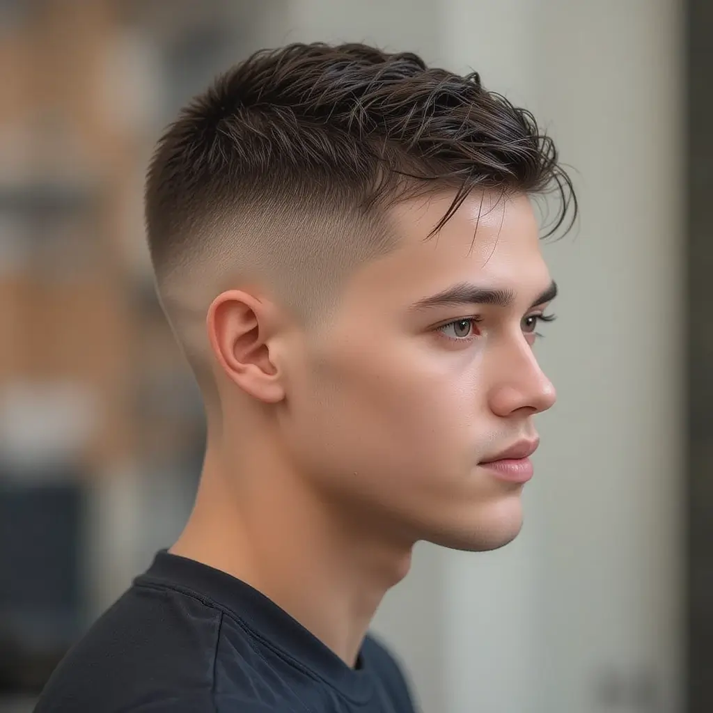 Taper Fade Crew Cut