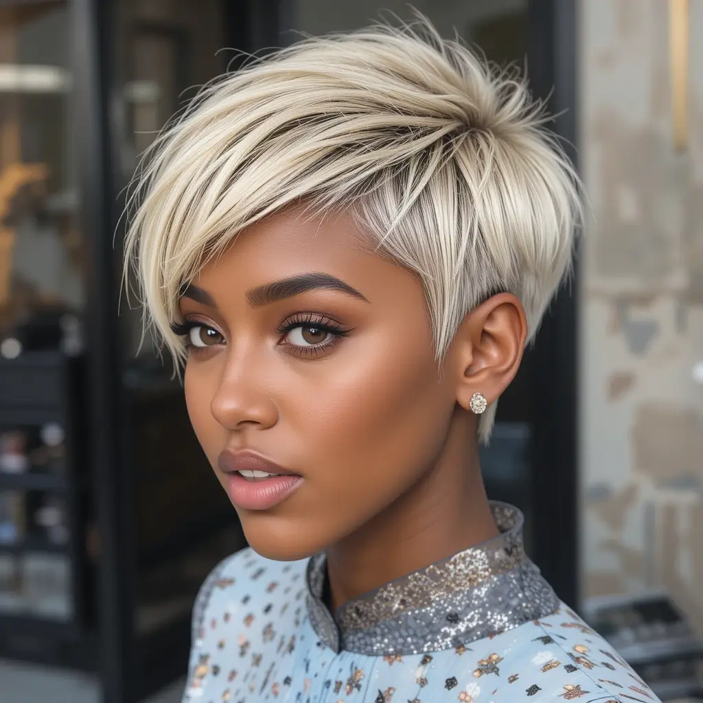 Tapered Pixie Cut
