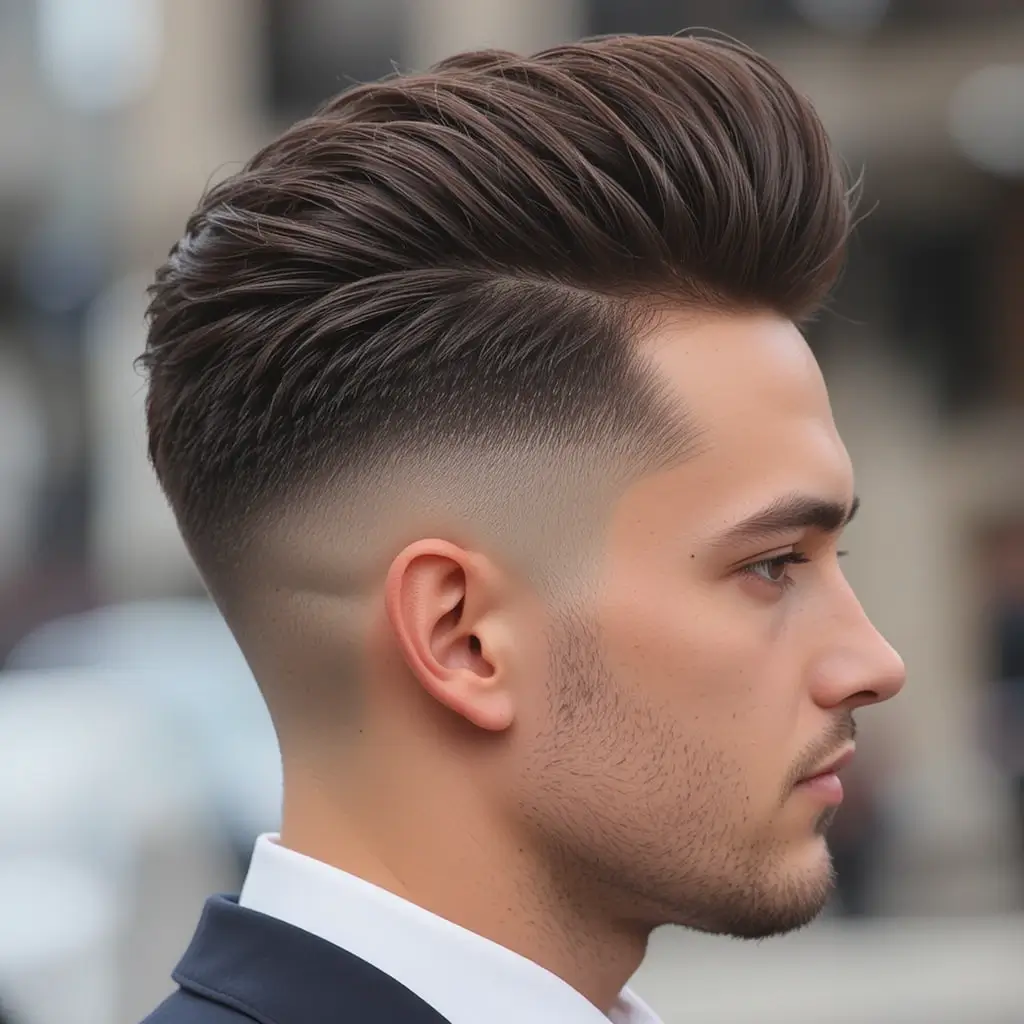 Tapered Pompadour