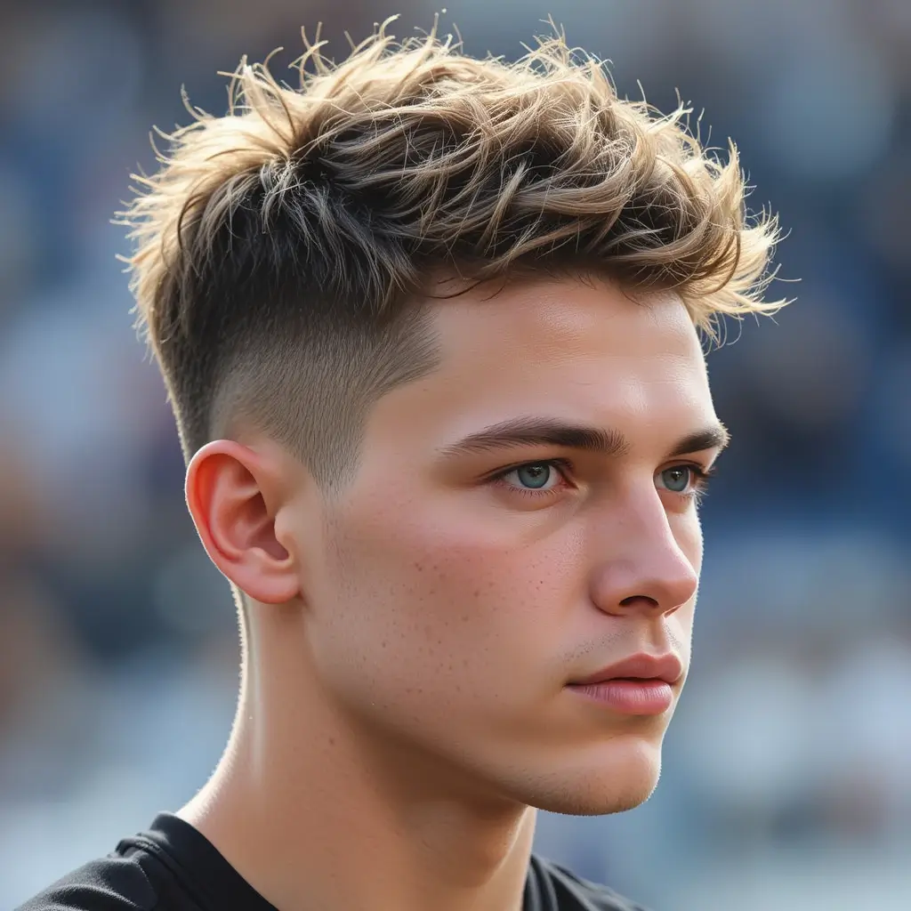 Textured Crop Cut