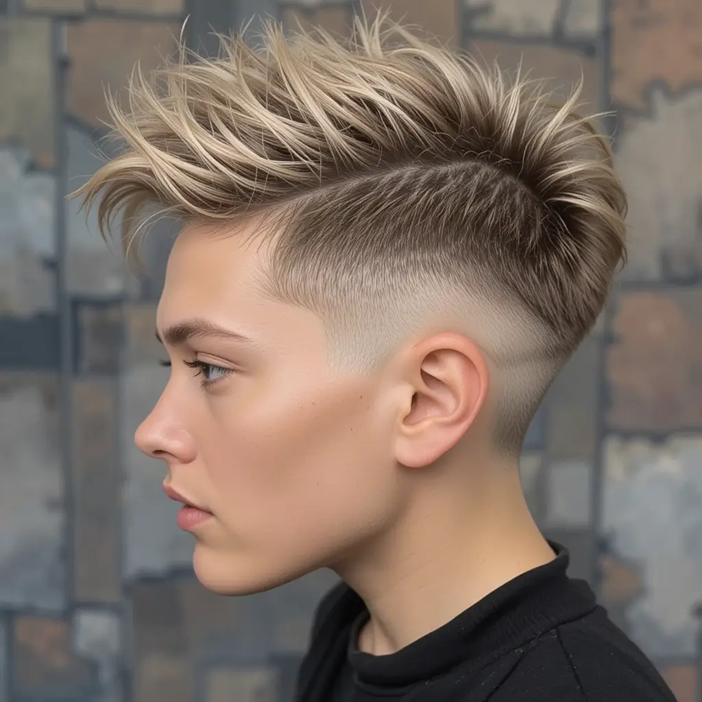 Textured Faux Hawk
